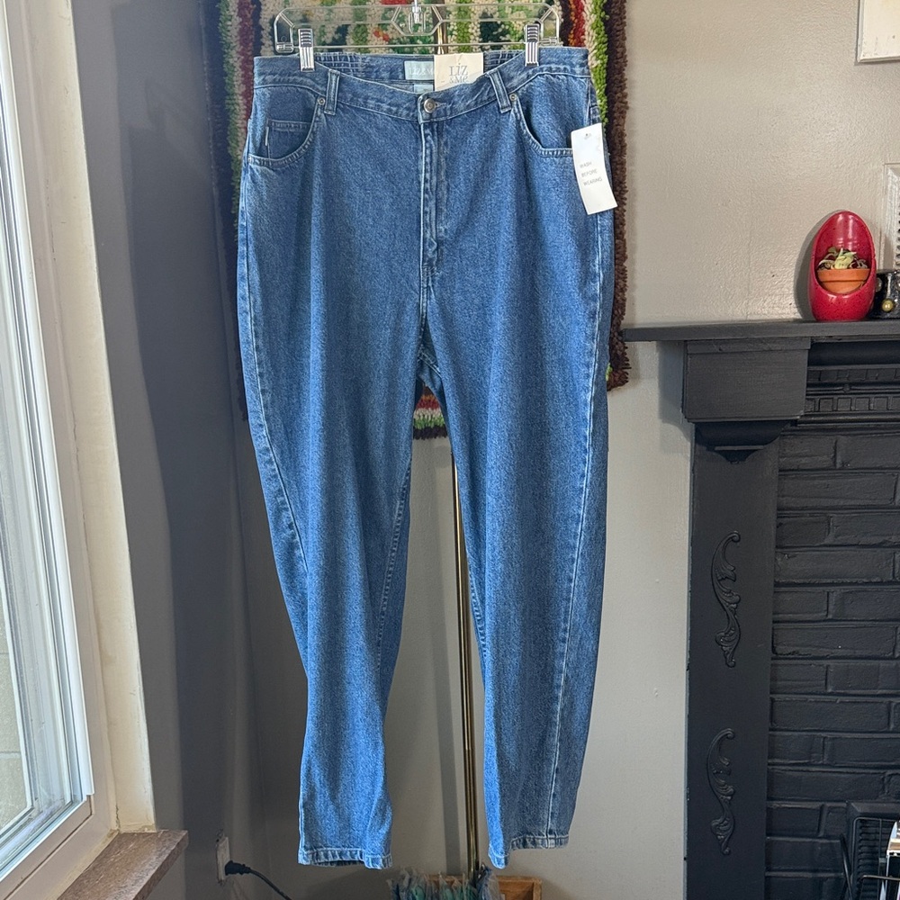 Liz & Me Vintage Baggy Straight Leg Jeans Size 18 New with Tags